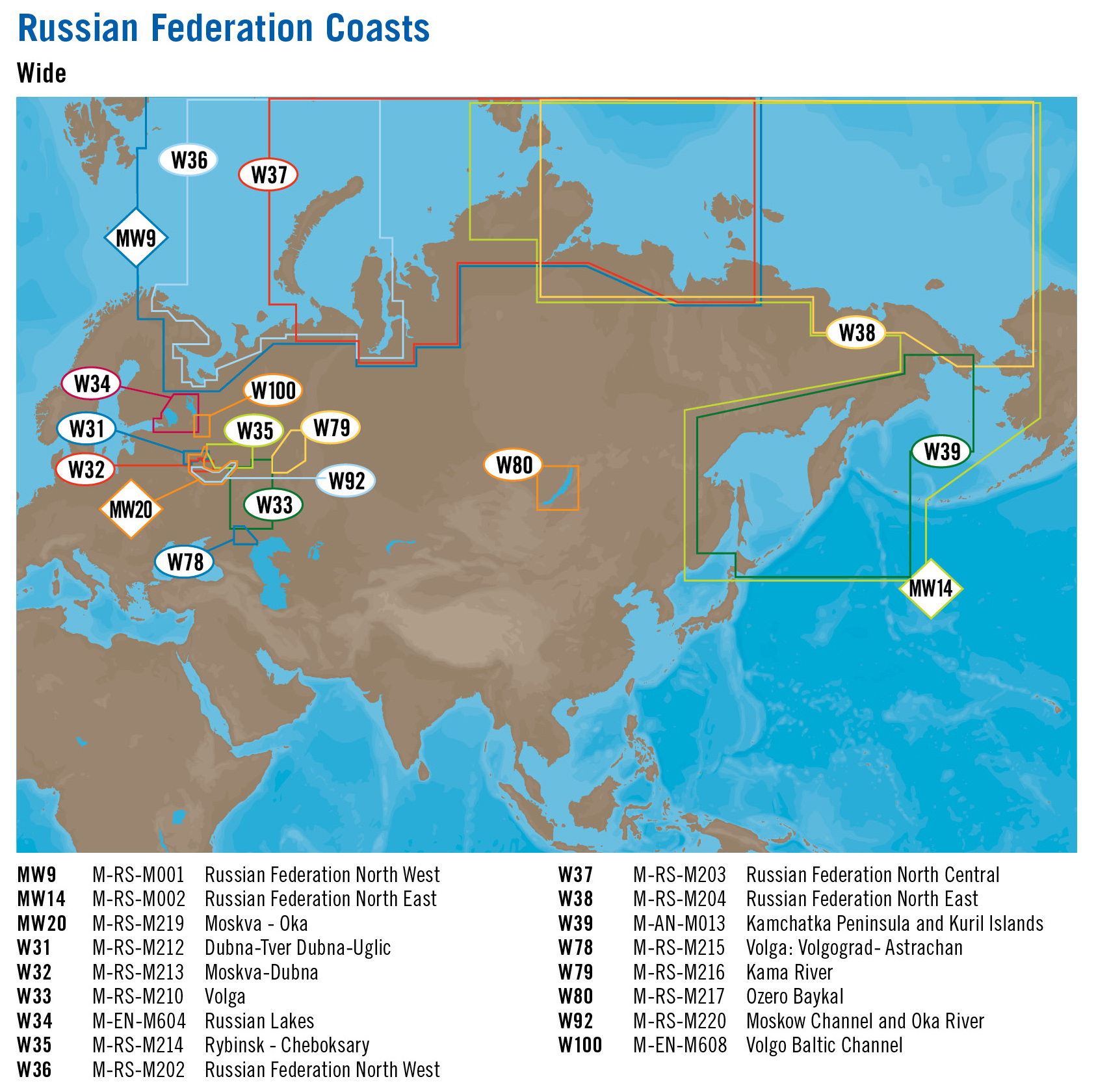    Rosja  pokrycie obszary  MW i W               