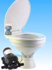 JABSCO QUIET FLUSH elektryczna Toaleta 12v 