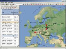 Nawigator Mapa Europy